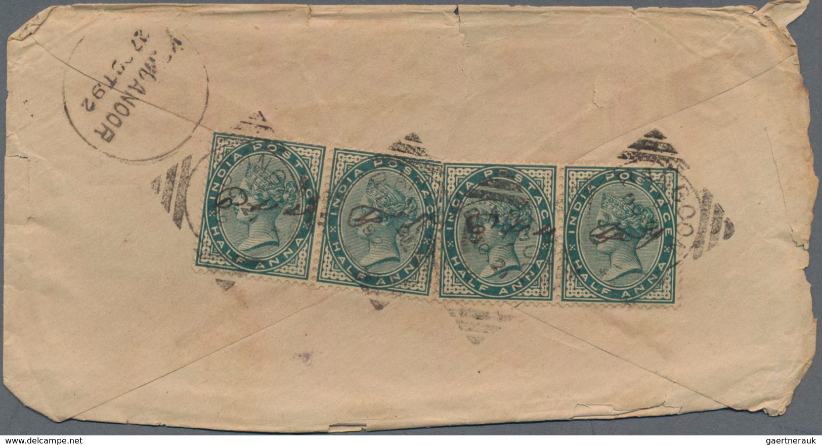 Birma / Burma / Myanmar: 1880's-1940's Ca.: More Than 50 Postal Stationery Envelopes Of British Indi - Myanmar (Birmanie 1948-...)