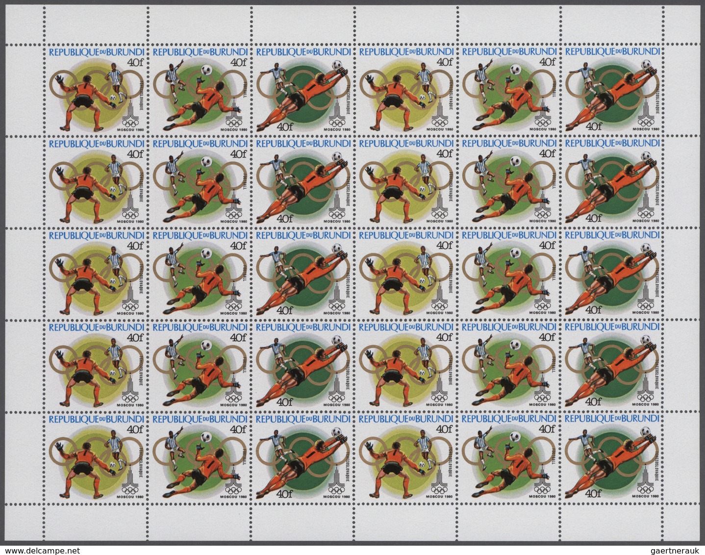 Burundi: 1964/1992, Big Investment Accumulation Of Full Sheets And Part Sheets. Varying Quantity: Wi - Collections