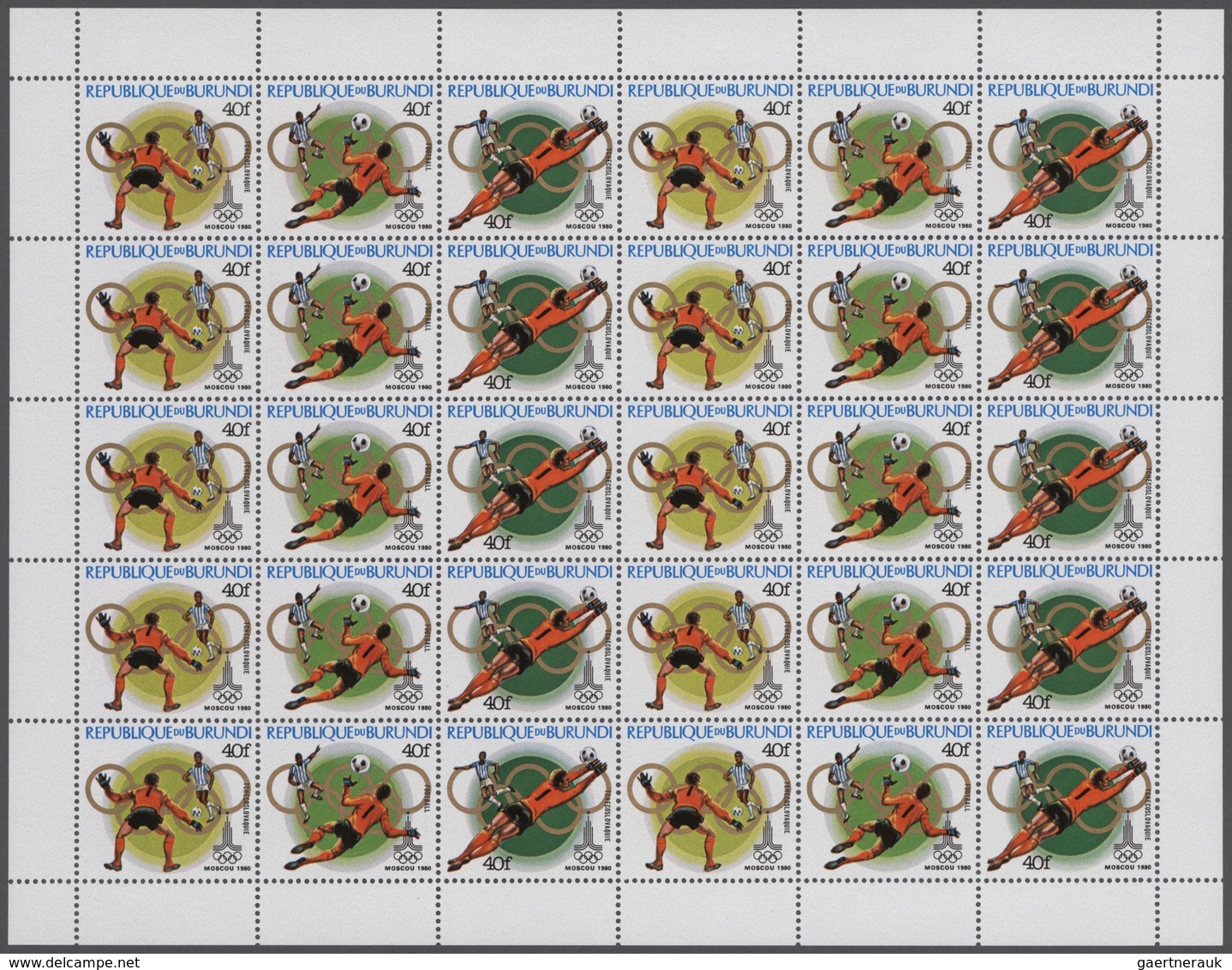 Burundi: 1964/1992, Big Investment Accumulation Of Full Sheets And Part Sheets. Varying Quantity: Wi - Verzamelingen