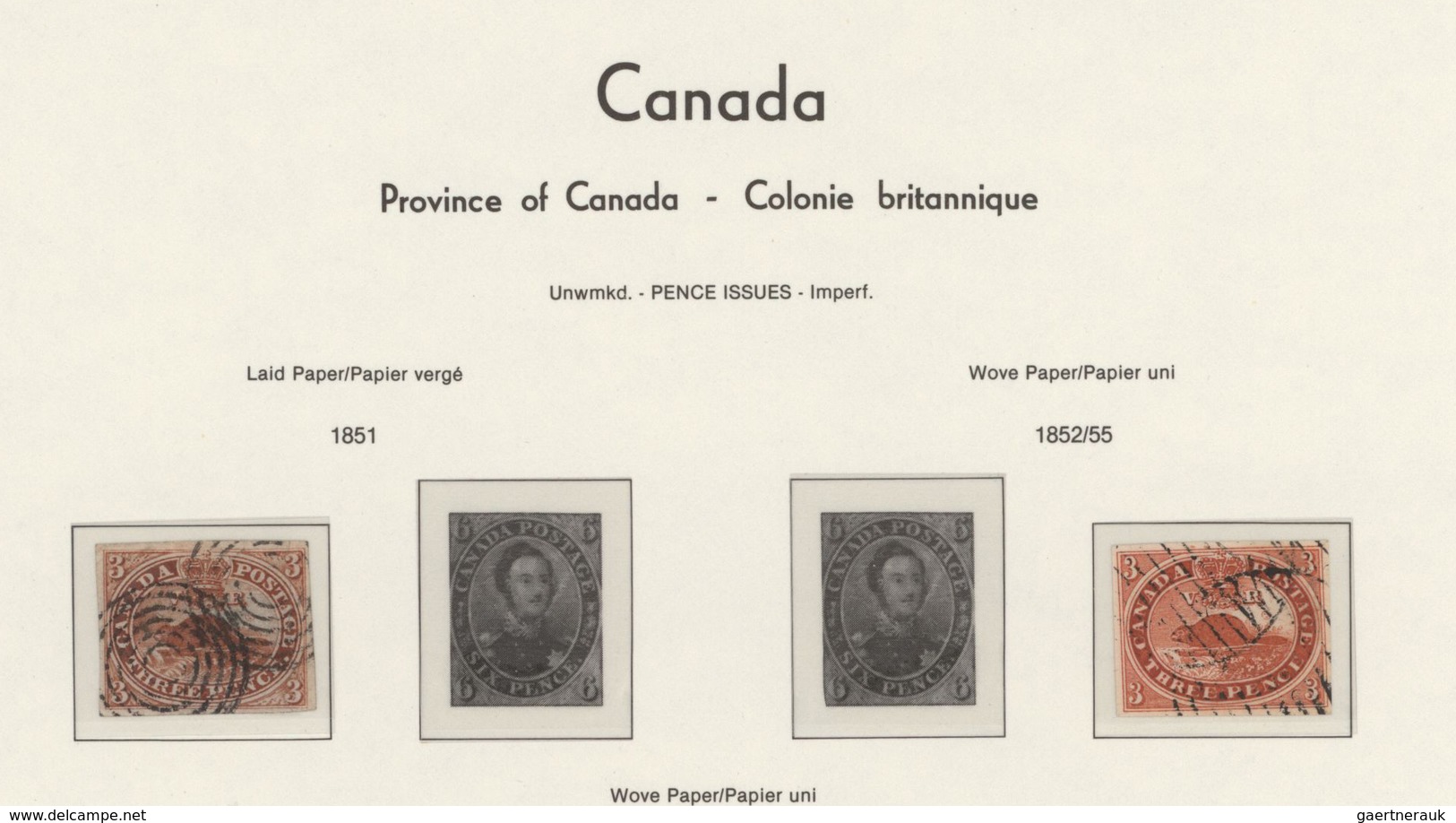 Canada / Kanada: 1851/1940 (ca.), Colony/Dominion, Used Collection On Lighthouse Pages With Strength - Collections