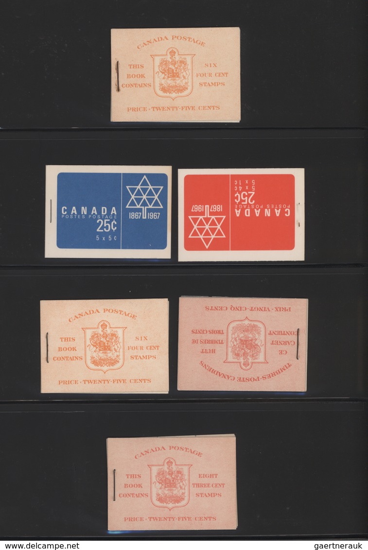 Canada - Markenheftchen: 1953/1995 (ca.), Collection Of Apprx. 370 Booklets, Neatly Sorted In Four L - Carnets Complets