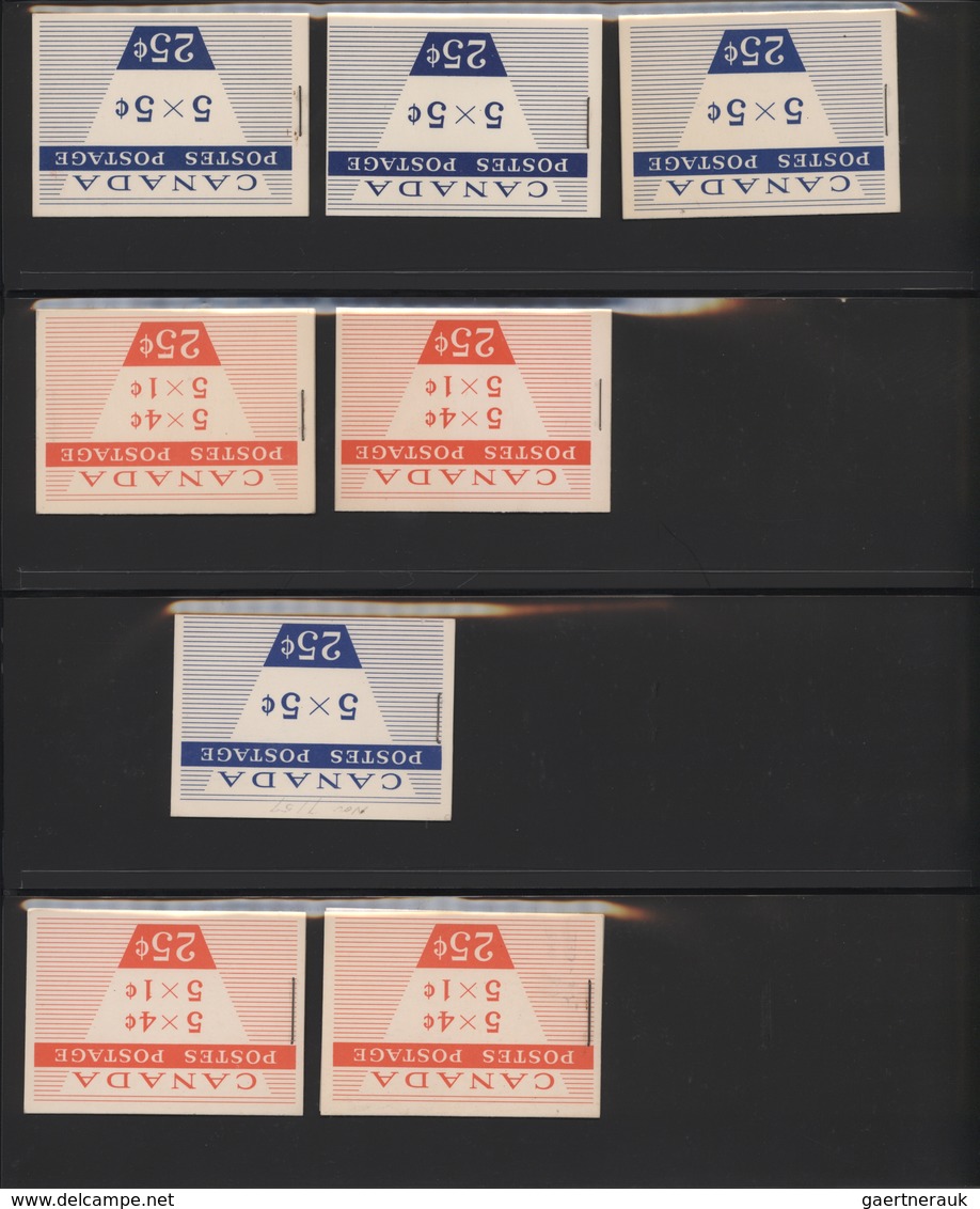 Canada - Markenheftchen: 1953/1995 (ca.), Collection Of Apprx. 370 Booklets, Neatly Sorted In Four L - Cuadernillos Completos