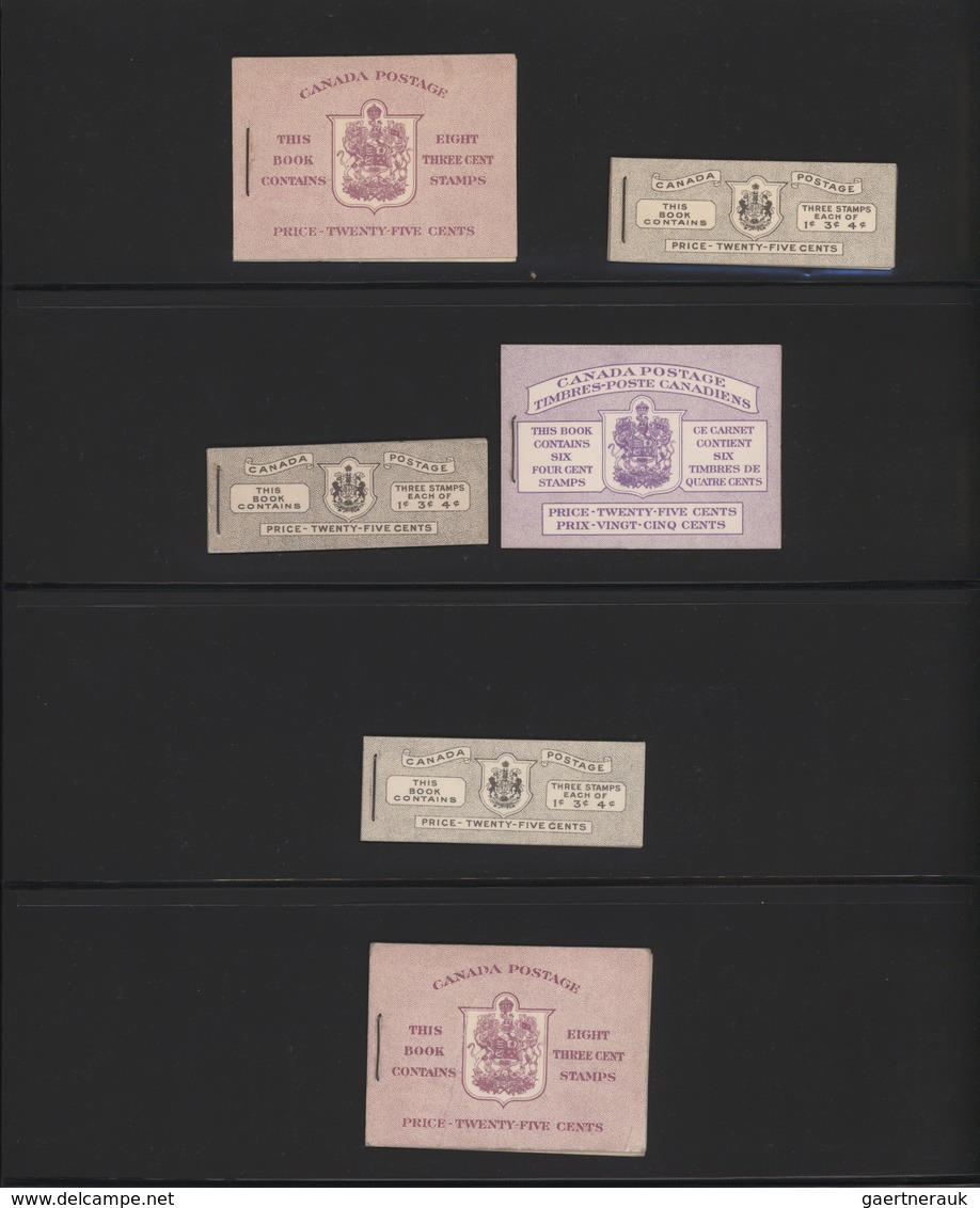 Canada - Markenheftchen: 1953/1995 (ca.), Collection Of Apprx. 370 Booklets, Neatly Sorted In Four L - Volledige Boekjes