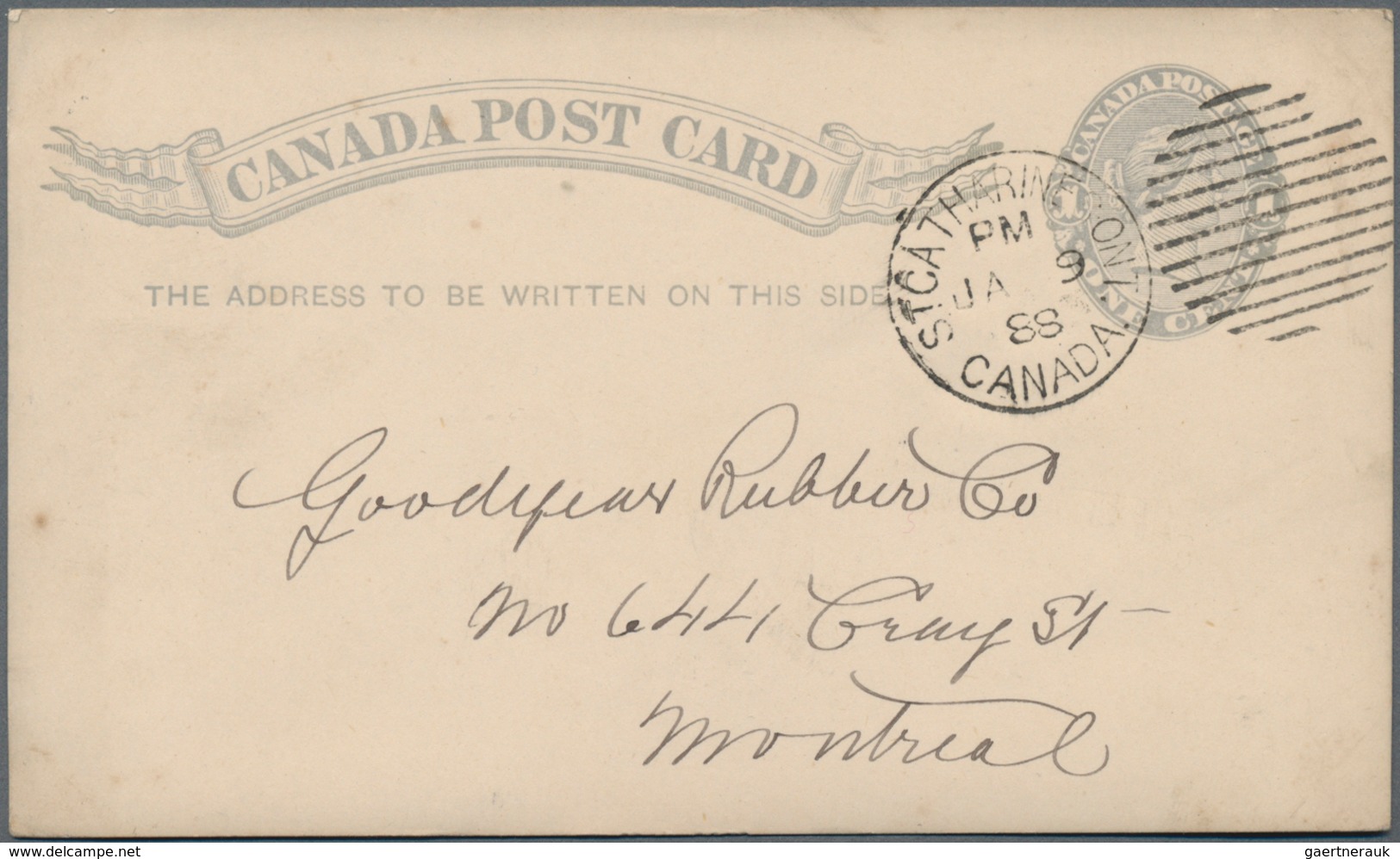 Canada - Ganzsachen: 1876/1995 (ca.), Accumulation Of Ca. 1.030 Unused, CTO-used And Used Postal Sta - 1860-1899 Regering Van Victoria