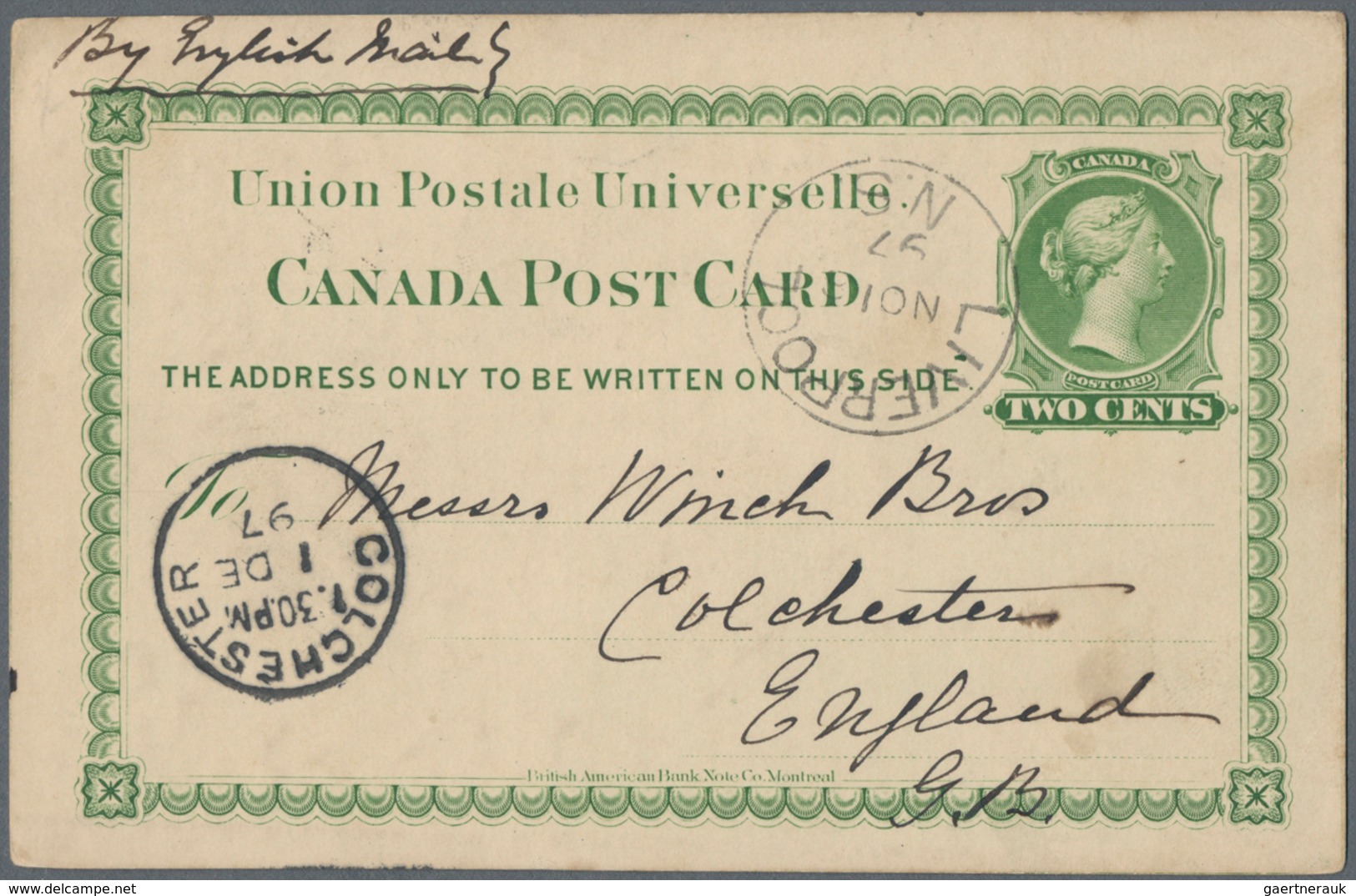 Canada - Ganzsachen: 1879/1985 (ca.) Holding Of About 480 Unused/CTO-used And Used Postal Stationery - 1860-1899 Reinado De Victoria