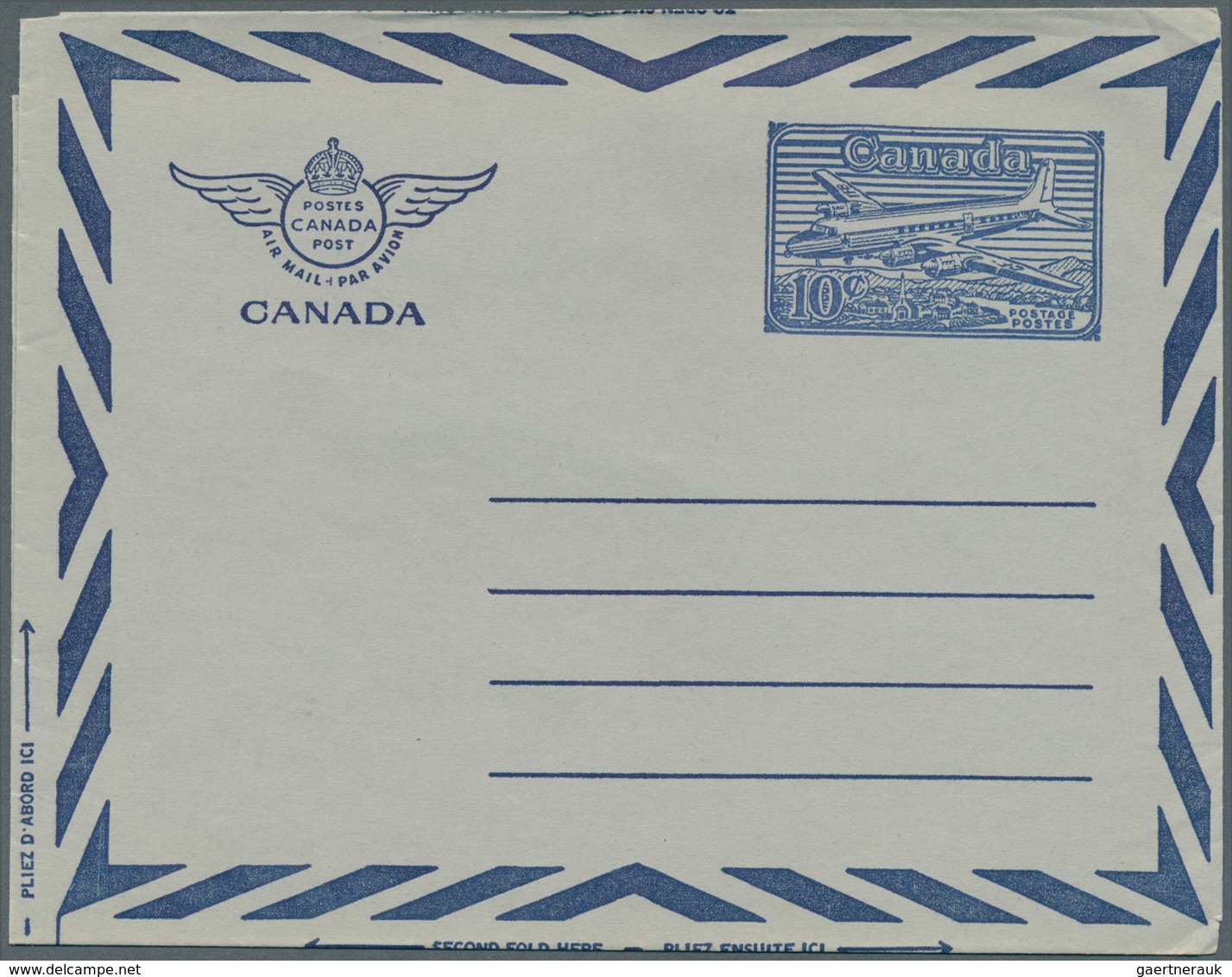 Canada - Ganzsachen: 1944/1996 (ca.), AEROGRAMMES: Accumulation With About 1.400 Unused And Used/CTO - 1860-1899 Reinado De Victoria