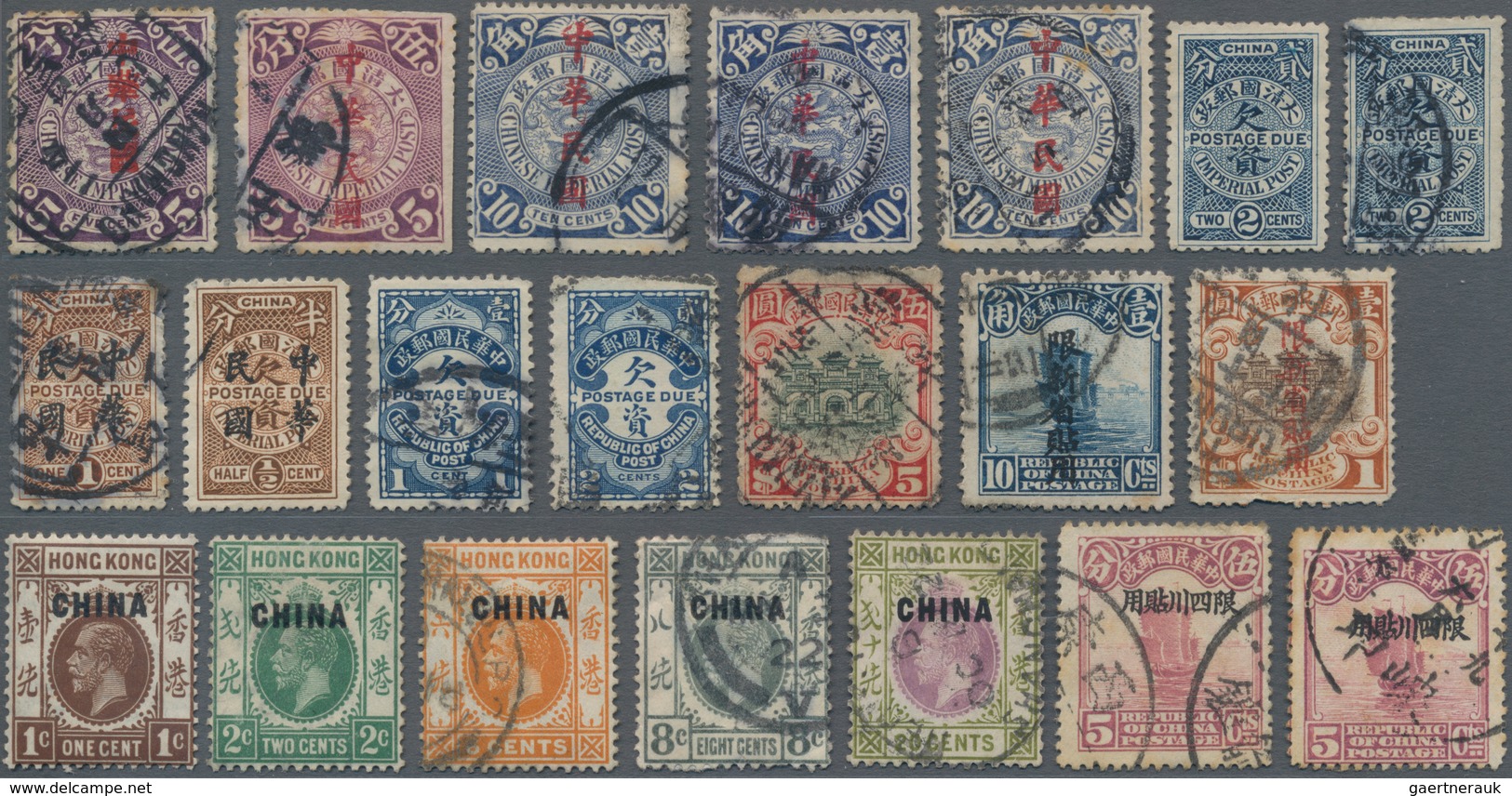 China: 1878/1950, mint and used accumulation on stockcards/pages, PRC beeing insignificant but inc.