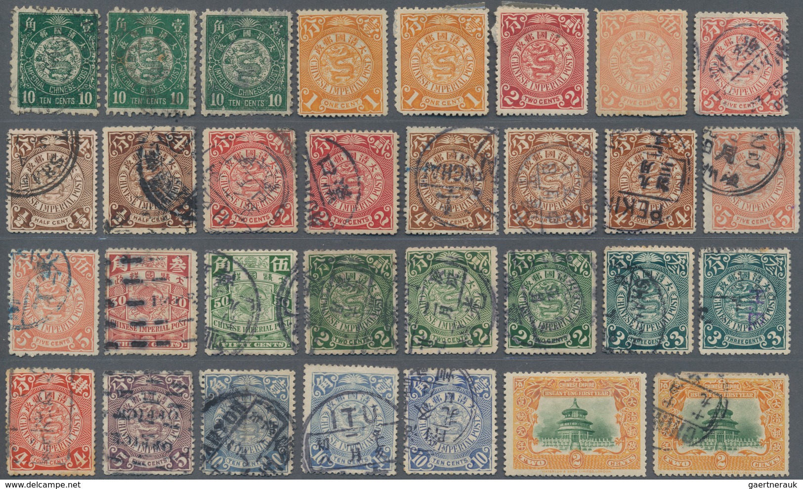 China: 1885/1949, Mint And Used In 5 Two-row Stockbooks Arranged By Michel-numbers Inc. Provinces An - Andere & Zonder Classificatie