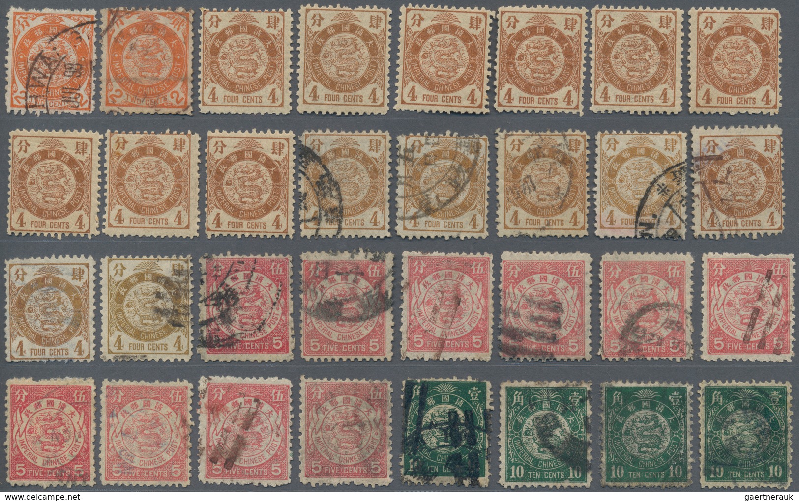 China: 1885/1949, Mint And Used In 5 Two-row Stockbooks Arranged By Michel-numbers Inc. Provinces An - Autres & Non Classés