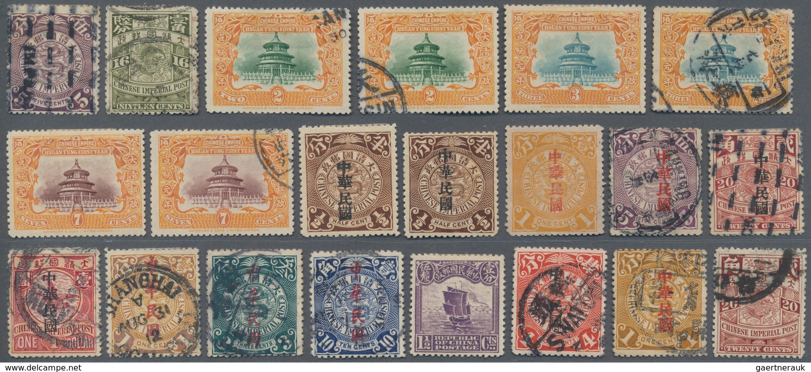 China: 1885/1949, Mint And Used In 5 Two-row Stockbooks Arranged By Michel-numbers Inc. Provinces An - Autres & Non Classés