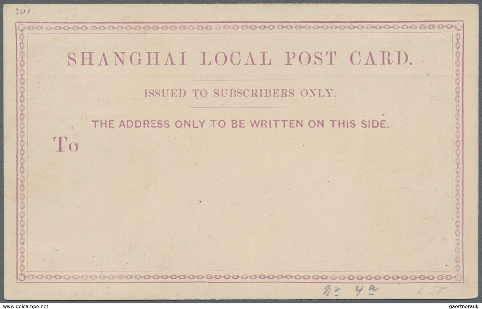 China - Shanghai: 1873/97, Local Posts Stationery Mint/used/cto (37) Or Covers (3), Also Chefoo LPO - Andere & Zonder Classificatie