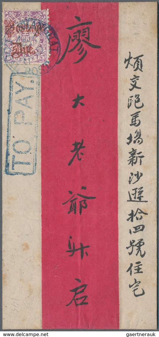 China - Shanghai: 1873/97, Local Posts Stationery Mint/used/cto (37) Or Covers (3), Also Chefoo LPO - Andere & Zonder Classificatie