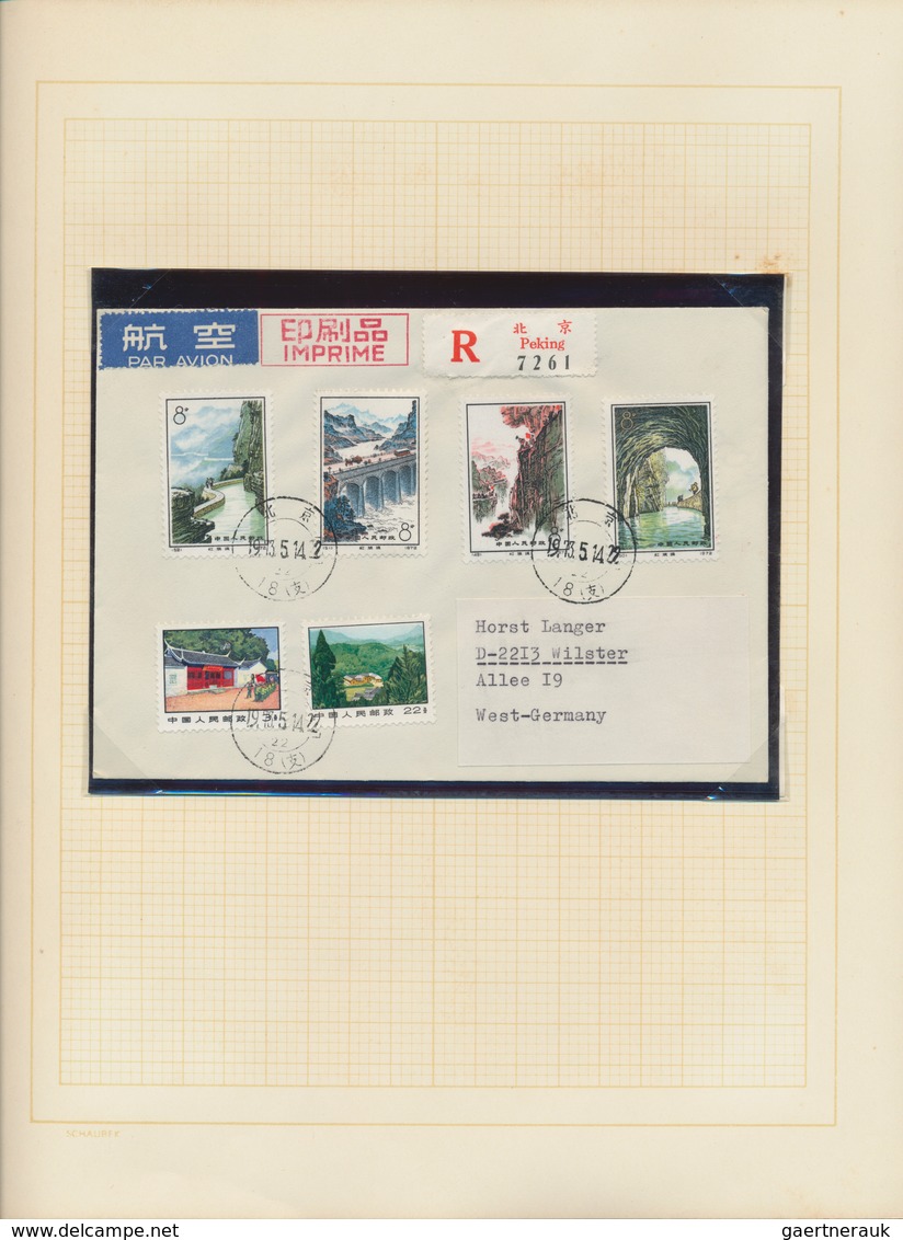 China - Volksrepublik: 1970/77, 44 FDCs Of The N As Well As Early J And T Series, Including Better I - Otros & Sin Clasificación