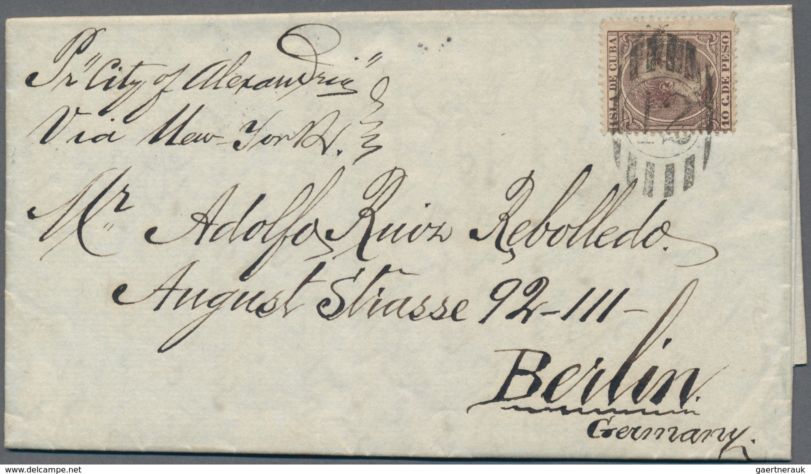 Cuba - Spanische Kolonie (1873-98): 1845/1897, Lot Of 20 Entires (letters And Used Stationeries), Do - Cuba (1874-1898)