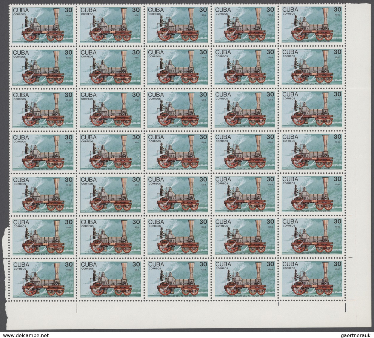 Cuba: 1972/1993, Big Investment Accumulation Of Full Sheets And Part Sheets. Varying Quantity. With - Autres & Non Classés