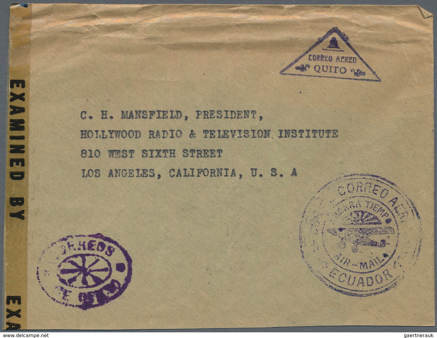 Ecuador: 1884/1980 (ca.), Accumulation Of Ca. 240 Covers And Unused And Used Postal Stationeries (po - Ecuador
