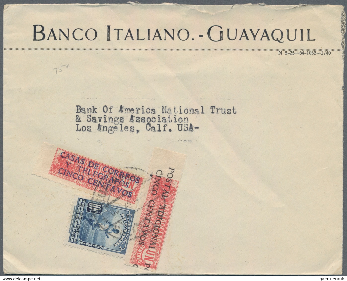 Ecuador: 1884/1980 (ca.), Accumulation Of Ca. 240 Covers And Unused And Used Postal Stationeries (po - Equateur