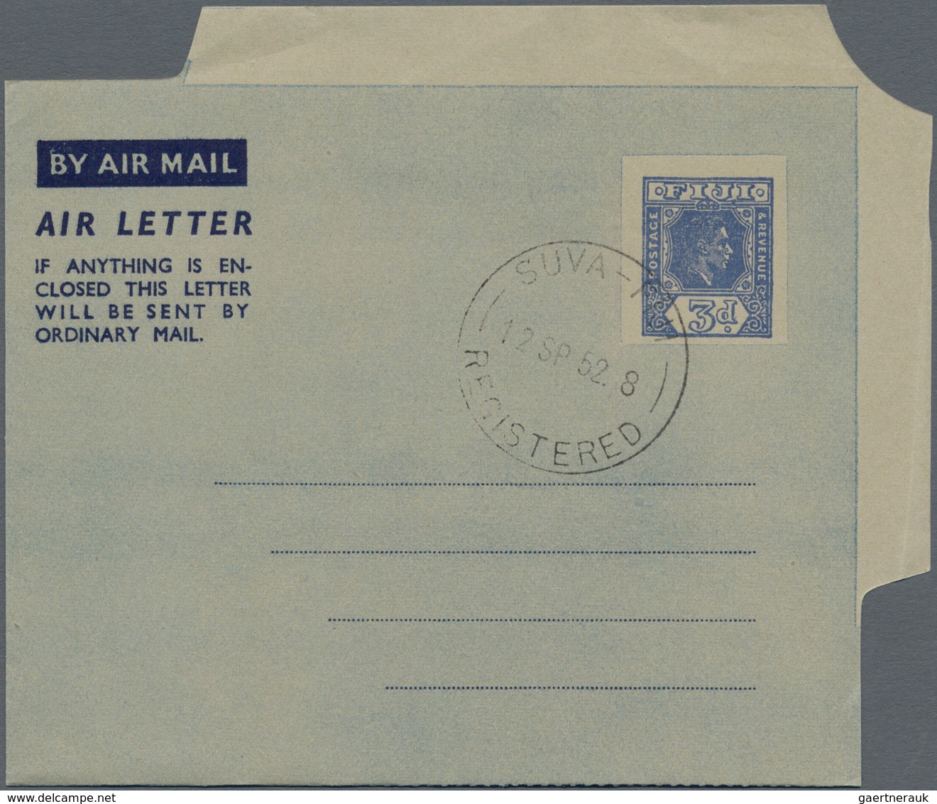 Fiji-Inseln: 1948/2000 (ca.), Accumulation With Approx. 1.000 POSTAL STATIONERIES Incl. Aerogrammes, - Fidji (...-1970)