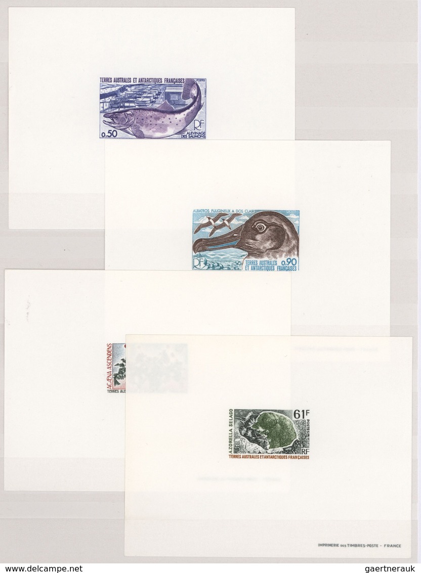 Französische Gebiete In Der Antarktis: 1956/1997, MNH Collection/assortment In A Stockbook, Incl. 19 - Cartas & Documentos