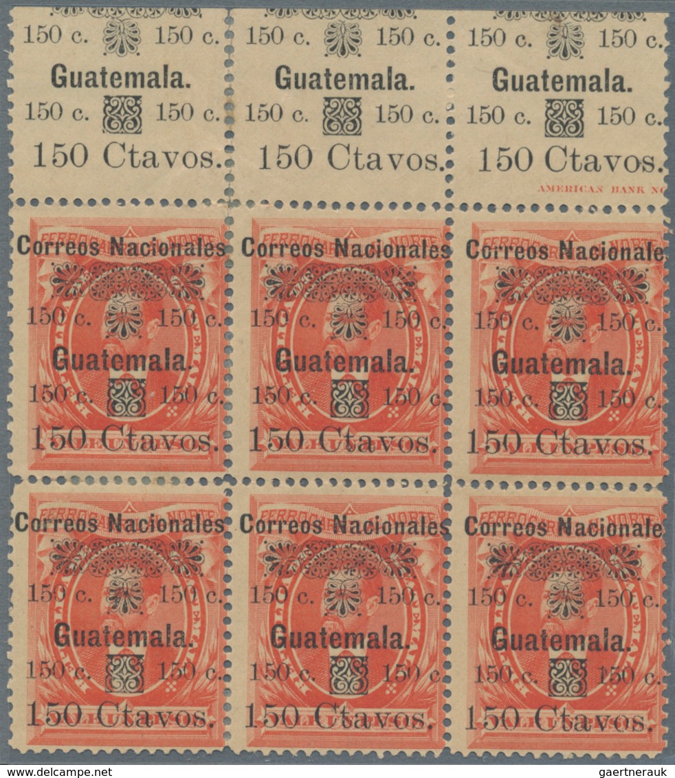 Guatemala: 1871-1930, Comprehensive Collection in two large boxes, Albums, stockcards and neatly mou