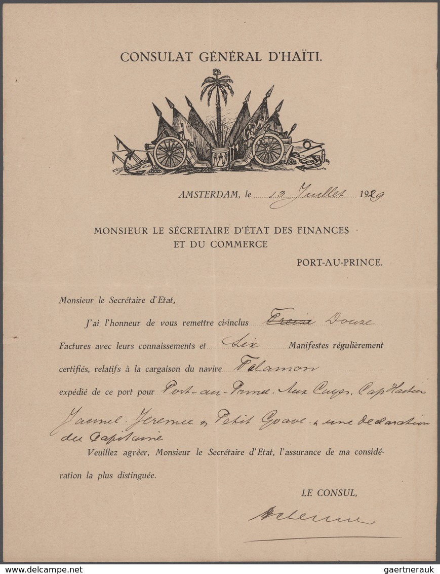 Haiti: 1821-1912: "HAITI HISTORICAL DOCUMENTS" Part II: Following The Haiti Documents Collection Par - Haití