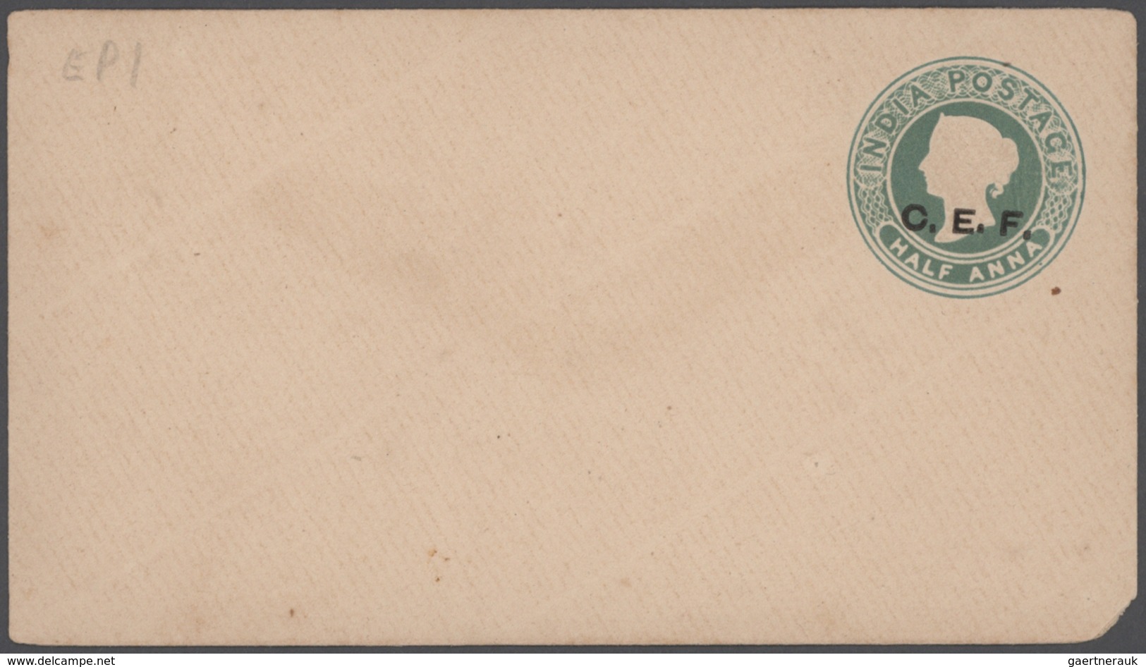 Indien: 1860-1946 Ca.: More Than 280 Covers, Postcards, Picture Postcards And Postal Stationery Item - 1854 Britische Indien-Kompanie