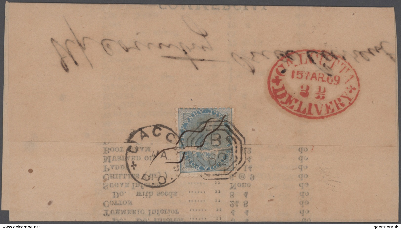 Indien: 1860-1946 ca.: More than 280 covers, postcards, picture postcards and postal stationery item