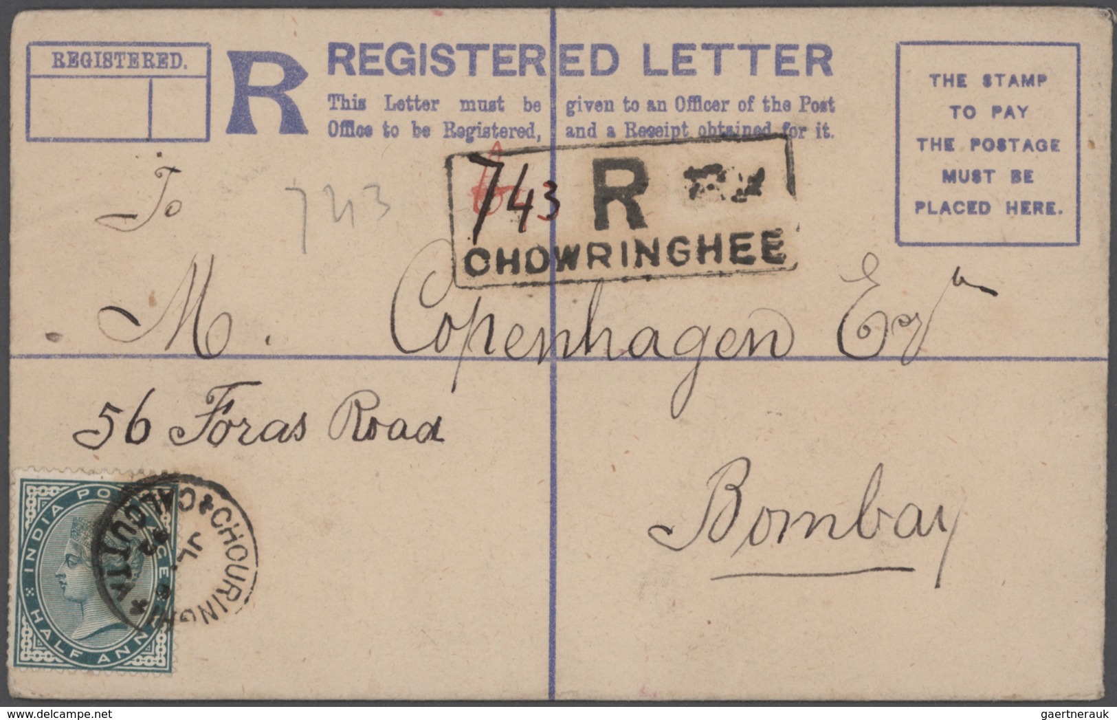 Indien - Ganzsachen: 1857-1947 "THE POSTAL STATIONERY OF BRITISH INDIA": Specialized collection of a