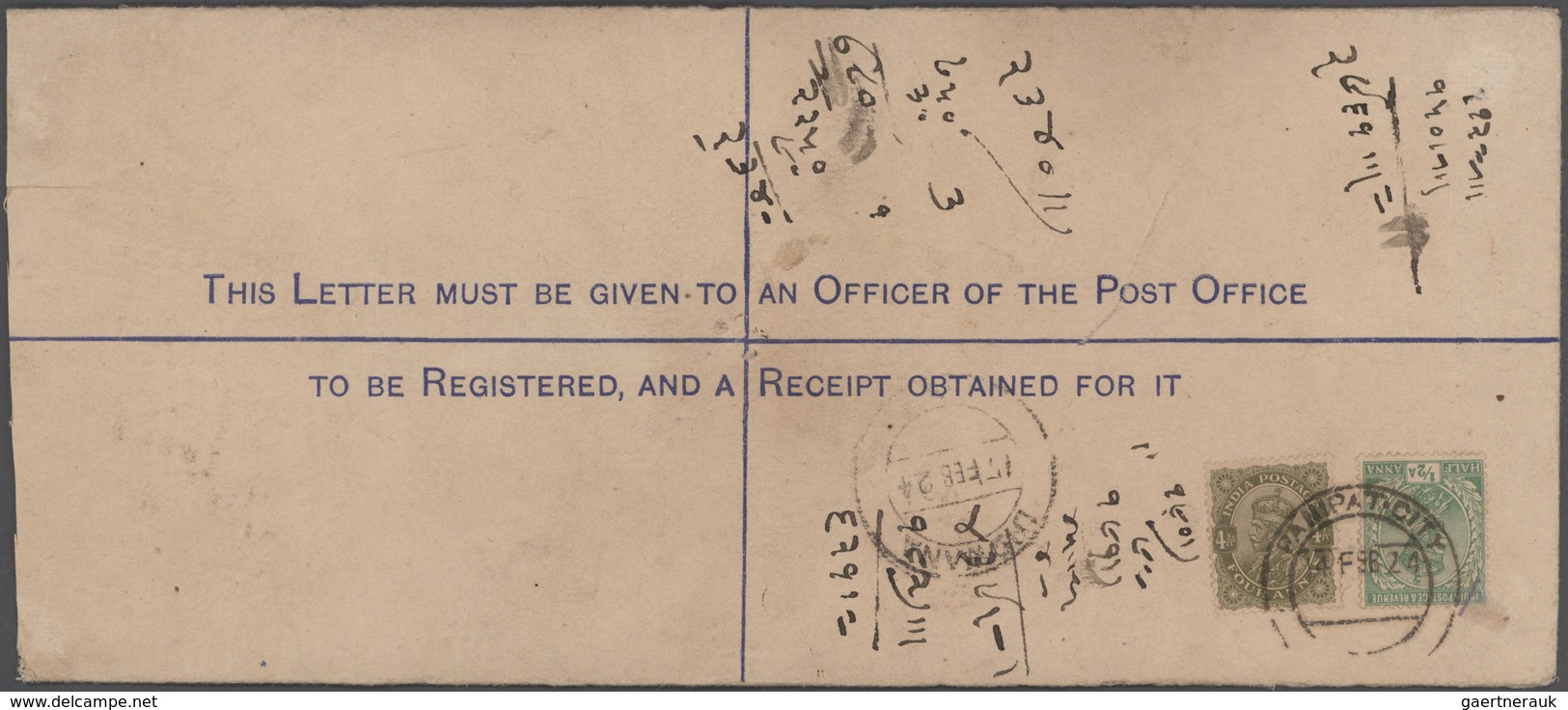 Indien - Ganzsachen: 1857-1947 "THE POSTAL STATIONERY OF BRITISH INDIA": Specialized collection of a