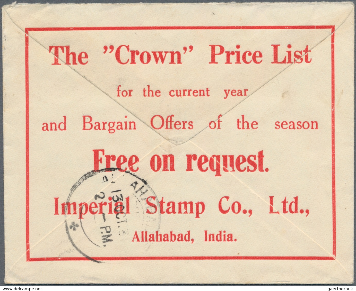 Indien - Ganzsachen: 1890's-1930's "Additional Printings": Collection Of 70 Postal Stationery Cards - Non Classés