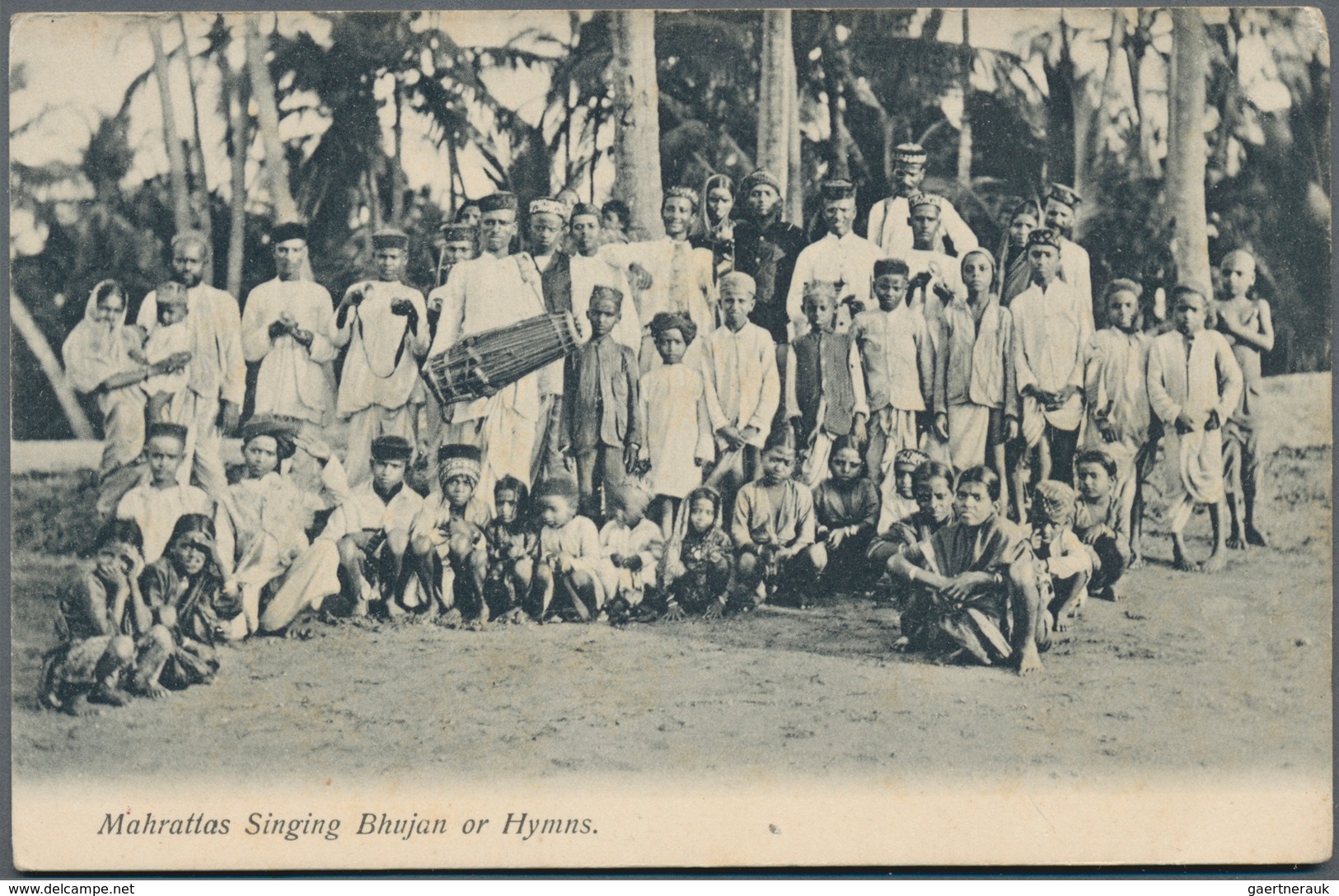 Indien - Besonderheiten: 1900/1970, Box With Almost 500 Historical Postcards Including Some Duplicat - Otros & Sin Clasificación