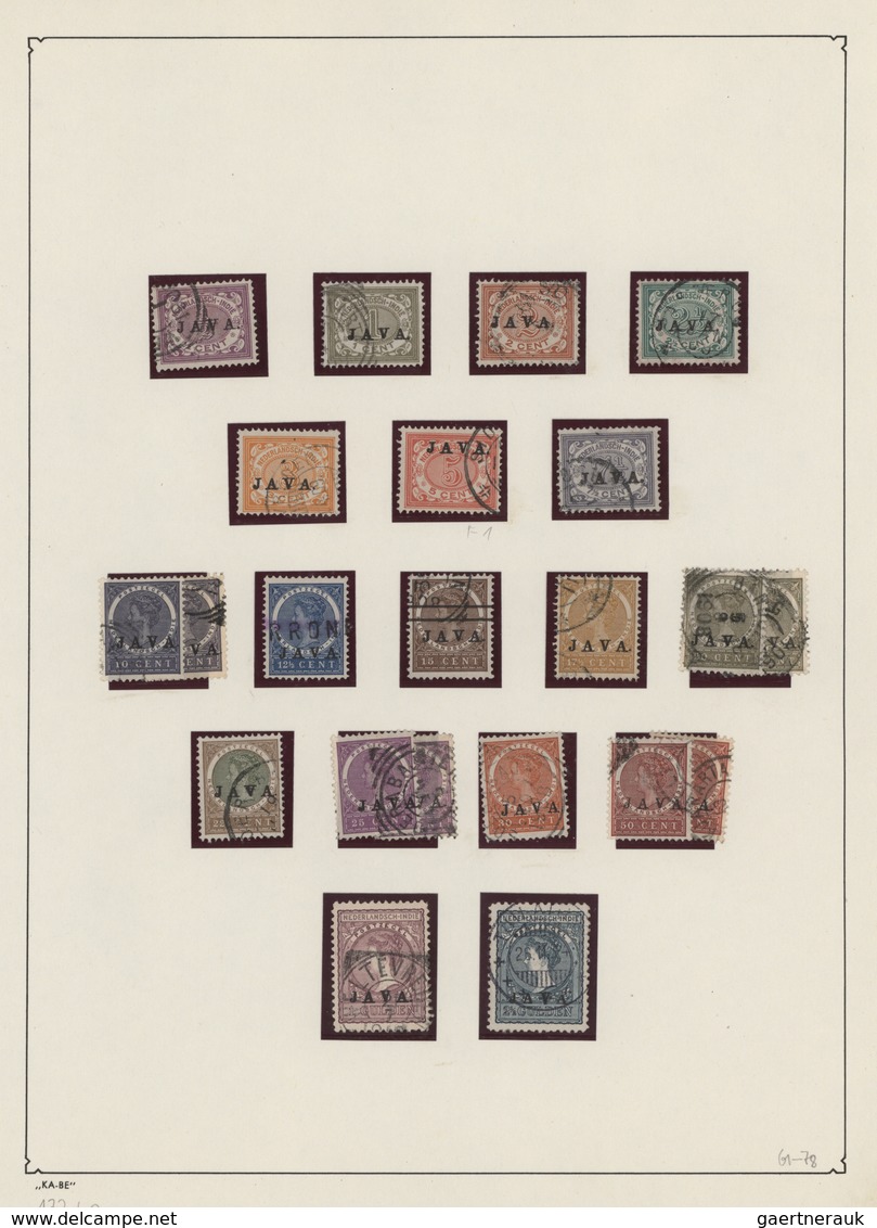 Indonesien: 1870-2008: Comprehensive Collection Of Mint And Used Stamps Plus Miniature Sheets, Hundr - Indonesia