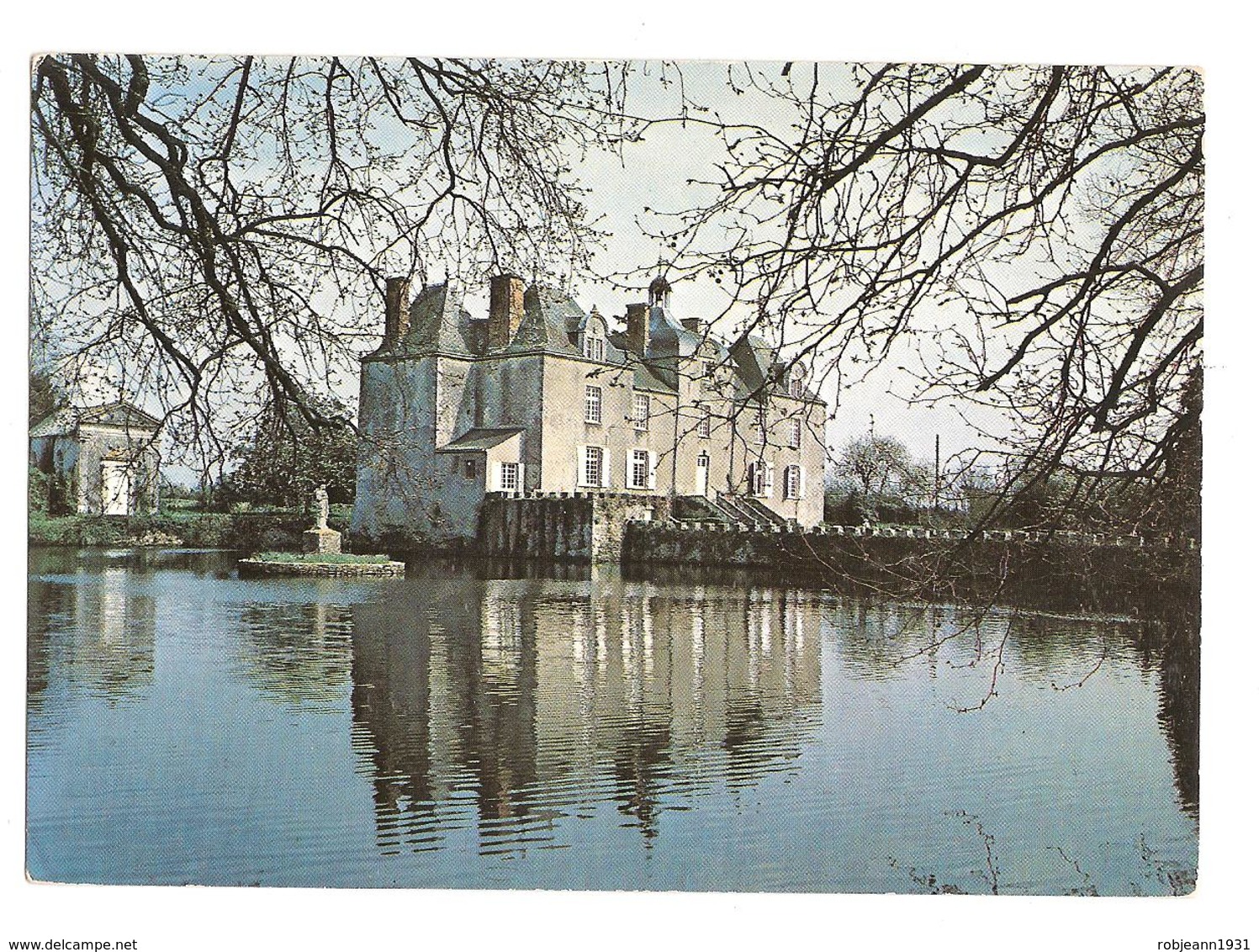 Lege (44) Chateau Du Bois Chevalier XVIIe S ( Mon.hist.) Facade Sud Ouest - Legé