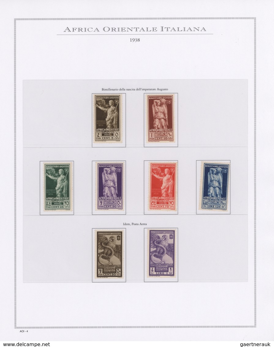 Italienische Kolonien - Gemeinschaftsausgaben: 1932/1942 (ca): Mint (mostly Never Hinged) Collection - Emissions Générales