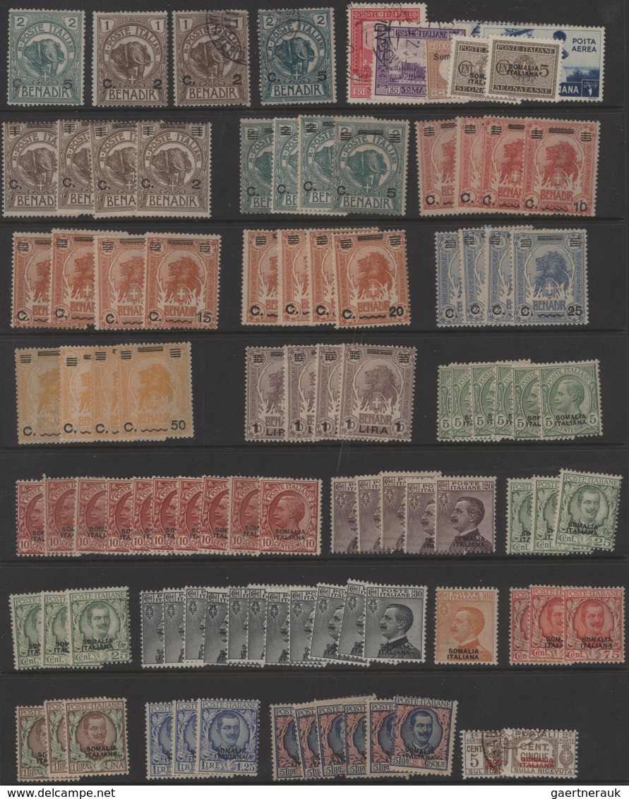 Italienisch-Somaliland: 1926-30 Ca.: Collection Of More Than 80 Stamps, Most Mint Never Hinged, Few - Somalië