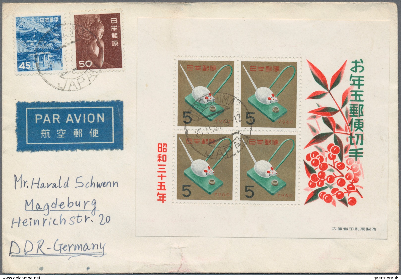 Japan: 1883/2004 (ca.), Covers (ca. 160), Ppc Mint And Used (77) In Three Cover Books, Inc. Amazing - Autres & Non Classés