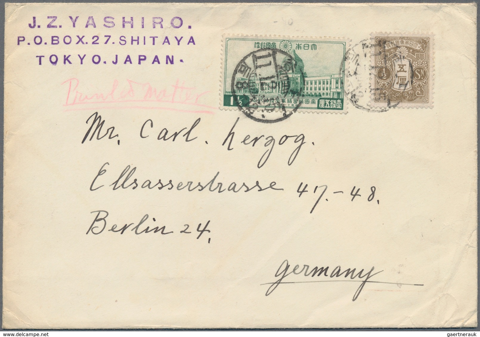 Japan: 1883/2004 (ca.), covers (ca. 160), ppc mint and used (77) in three cover books, inc. amazing