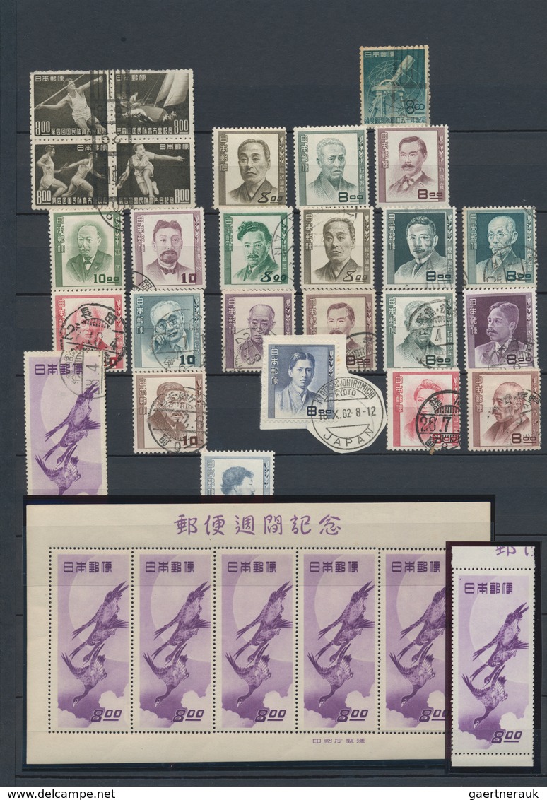 Japan: 1894/1990, Collection Of Commemoratives Inc. Parks Mint Inc. MNH And Used (double Collected) - Autres & Non Classés