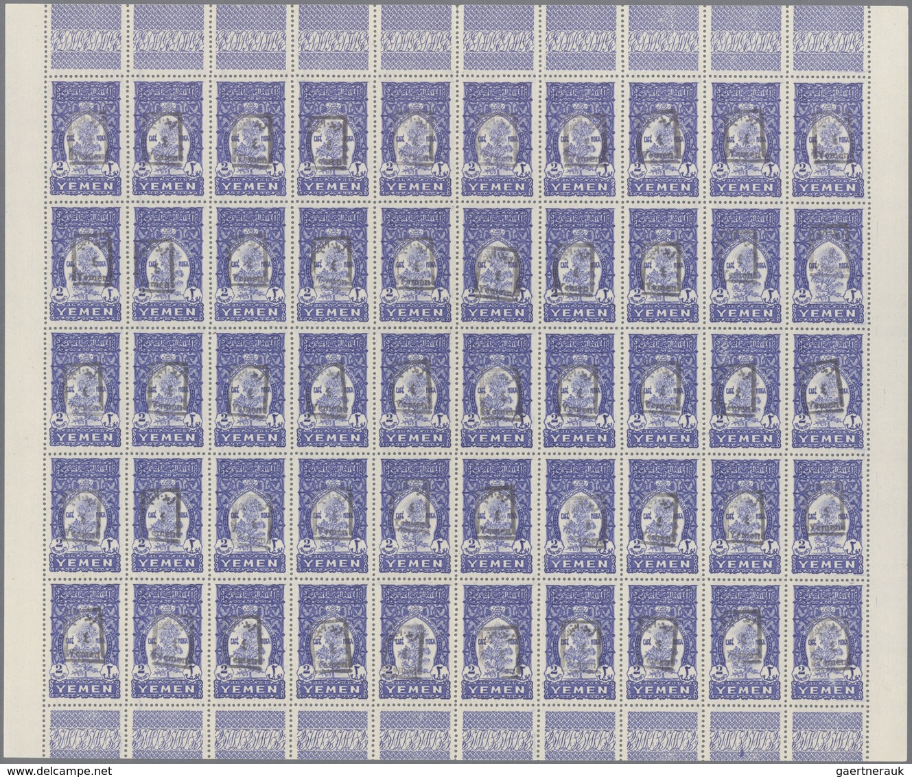 Jemen: 1930/1962 (ca.), Accumulation Of Mostly Blocks And Part Or Complete Sheets With Some In Large - Yémen