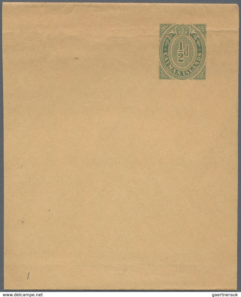 Kaiman-Inseln / Cayman Islands: 1909/85 (ca.), Accumulation Of Approx. 100 Mostly Unused And Unfolde - Caimán (Islas)