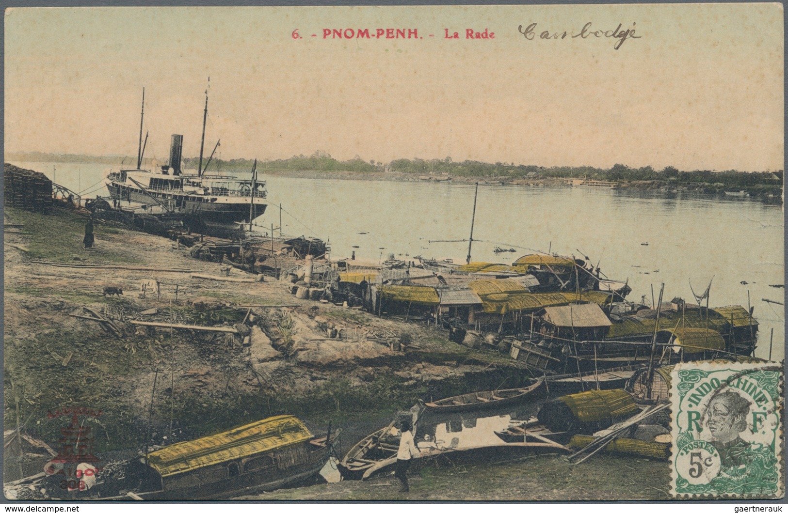 Kambodscha: 1900/1970, Box With Around 350 Historical Postcards With Different Topics Like Folklore, - Cambodge