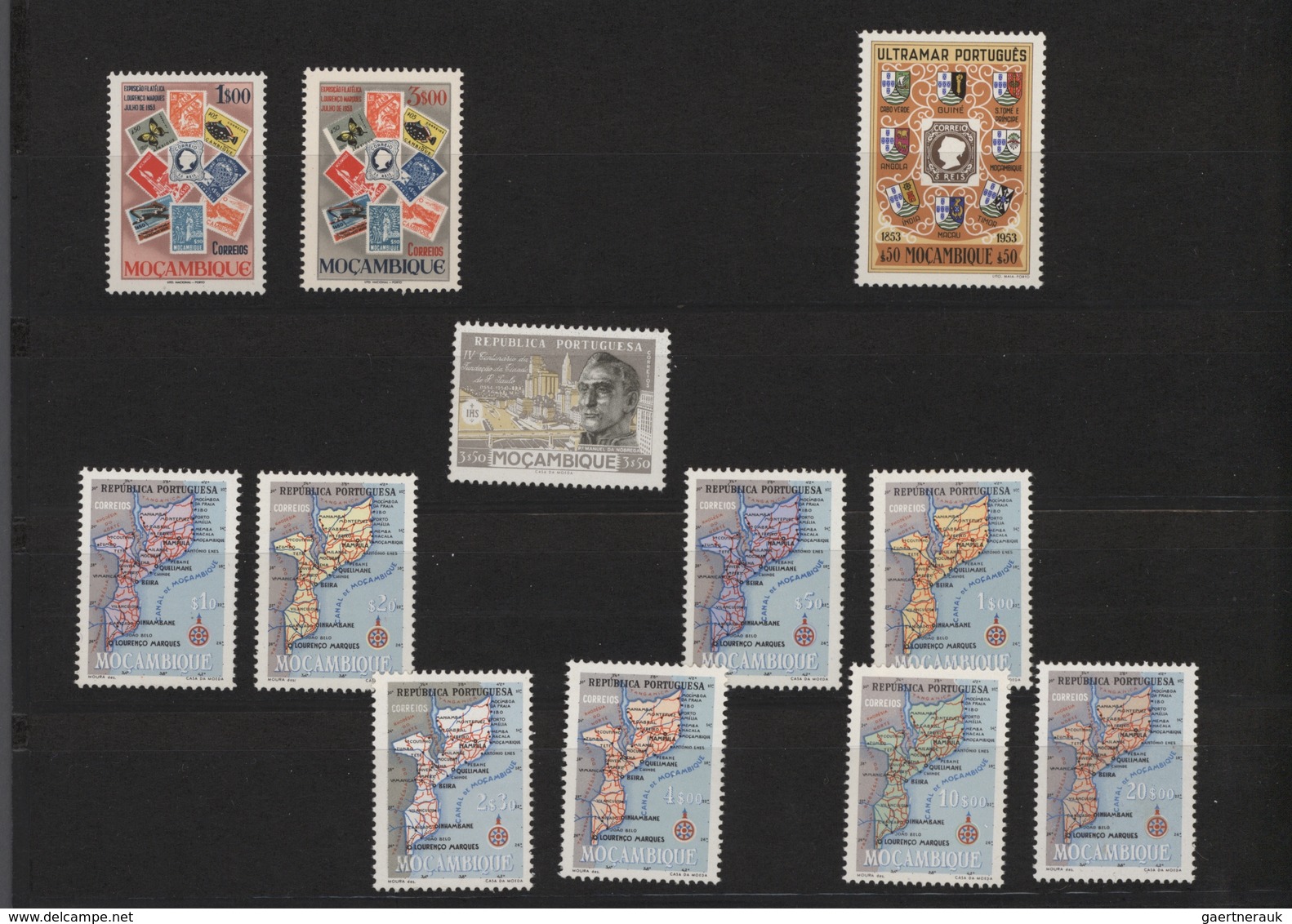 Kap Verde: 1938/1975, Beautiful Mint Never Hinged Collection Of The Portugues Colonial Stamps From T - Kaapverdische Eilanden