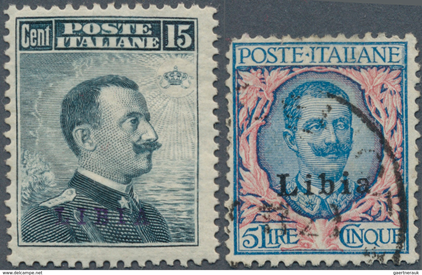 Libyen: 1910-1977, Collection In Large Album Starting Italian Occupation Overprinted Issues Includin - Libië