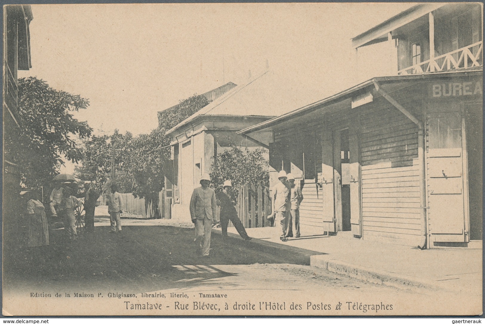 Madagaskar: 1905/1960 (ca.), almost exclusively before 1930, collection/accumulation of nearly 1000