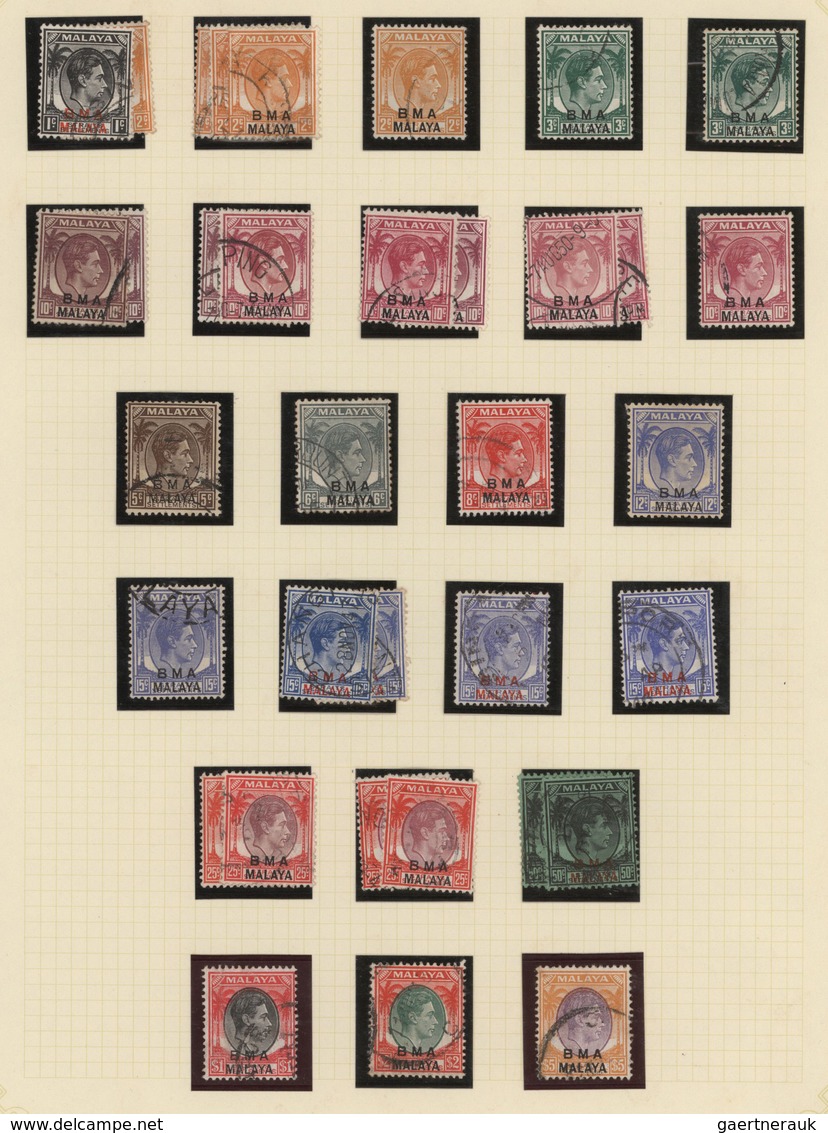 Malaiische Staaten - Straits Settlements: 1902-1948: Mint And Used Collection Of More Than 300 Stamp - Straits Settlements