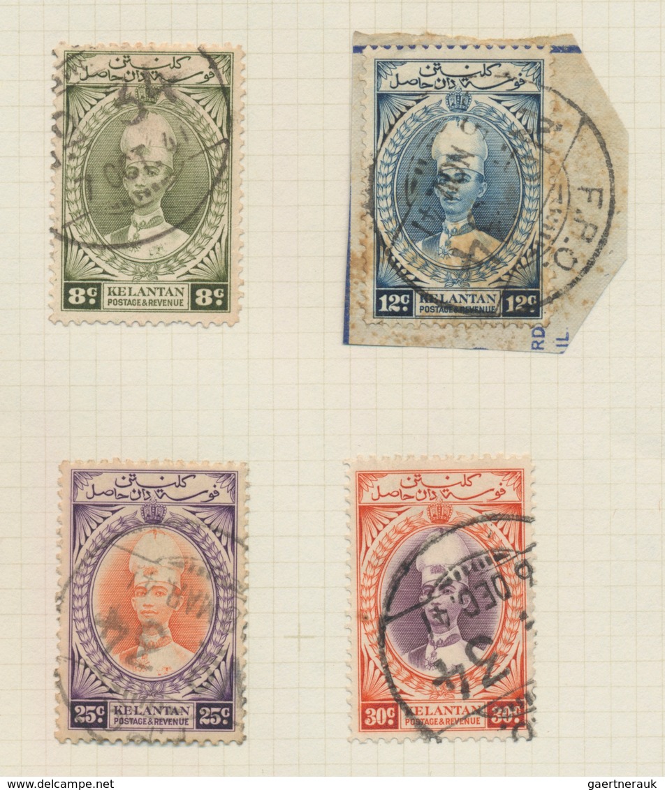 Malaiische Staaten: 1939-46 Indian Field Post In Malaya: Collection Of 16 Covers And More Than 80 St - Federated Malay States