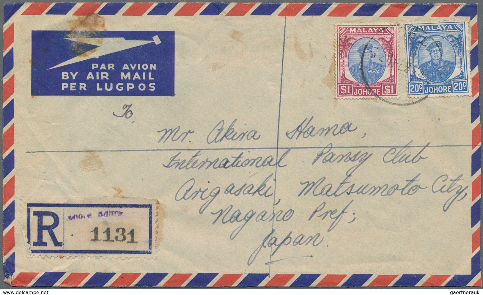 Malaiische Staaten: 1950's: Correspondence Of About 120 Covers From Various P.O.'s Of Various Malays - Federated Malay States