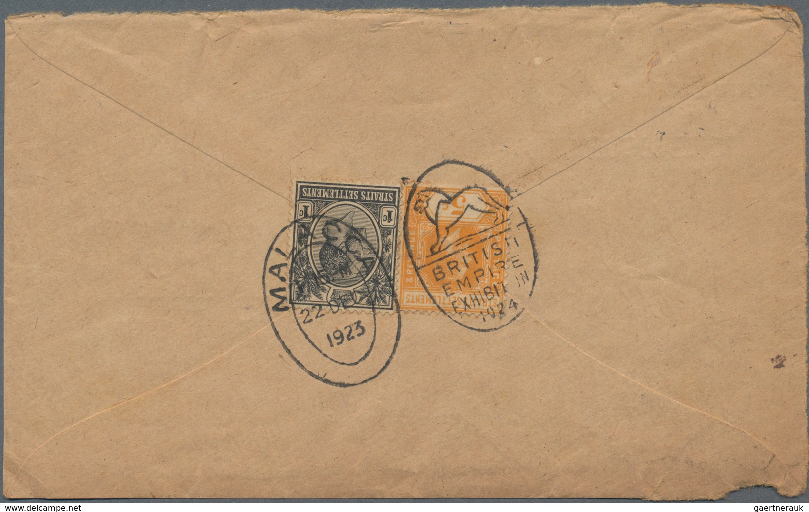 Malaiische Staaten - Malakka: 1900's-1950's Ca.: More Than 900 Covers From Various Post Offices In M - Malacca