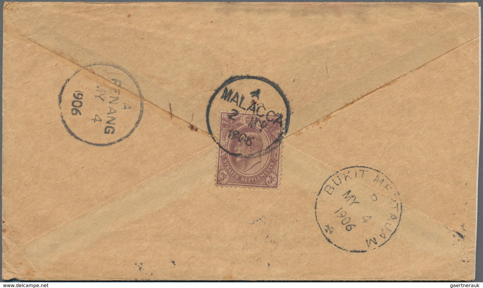 Malaiische Staaten - Malakka: 1900's-1950's Ca.: More Than 900 Covers From Various Post Offices In M - Malacca