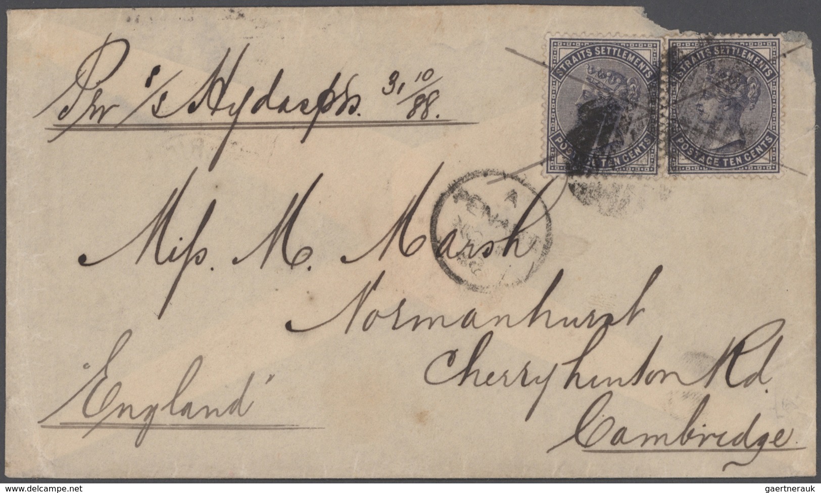 Malaiische Staaten - Penang: 1880's-1950's: Some more than 3000 covers from various post offices of